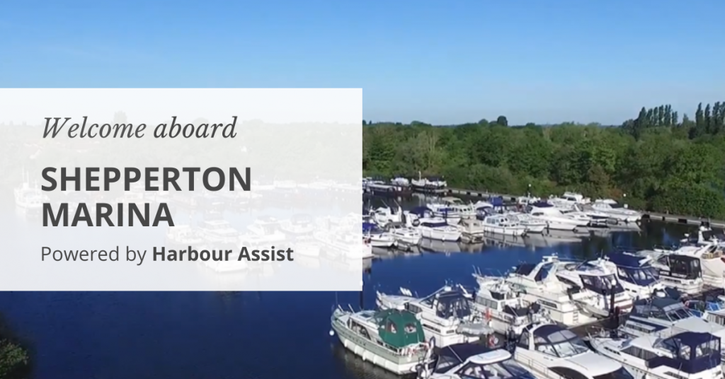 Welcome aboard, Shepperton Marina